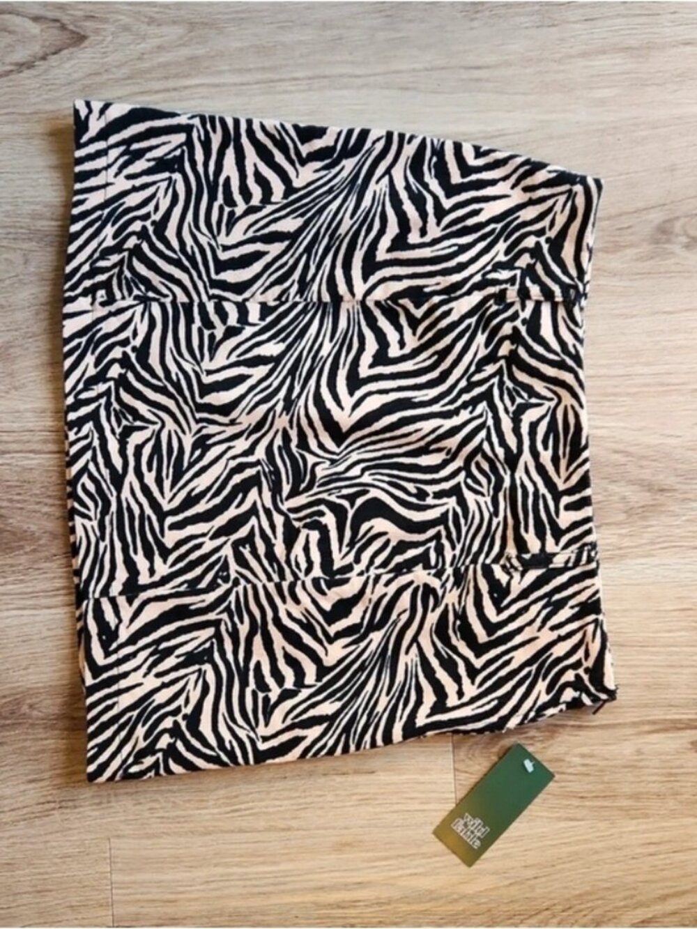 Wild Fable Corduroy Tiger Print Mini Skirt